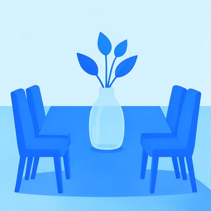Blue White Dining Room ideas for you